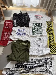 バンドTシャツ ライブグッズ まとめ売りのサムネイル