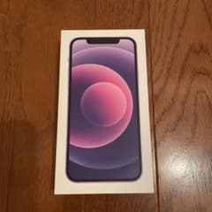iPhone 12 パープル　箱と充電コードのみのサムネイル