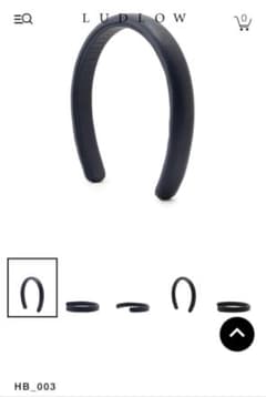 【現行品】ラドロー新品未使用カチューシャのサムネイル