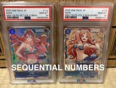 PSA10 ナミ 2枚セット ワンピースカードゲーム SEQUENTIAL PSA10 ナミ 2枚セット ワンピースカードゲーム SEQUENTIAL | Mercari