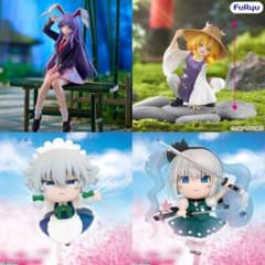 新品未開封4点 東方Project イナバ 洩矢諏訪子 魂魄妖夢 十六夜咲夜