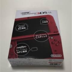 値下げNEWニンテンドー3DS LLメタリックレッドのサムネイル