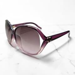GUCCI サングラス インターロッキング ラブリーハート GG パープル