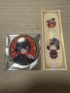 【刀剣乱舞】京極正宗　祝装缶バッジ+ステッカーのサムネイル