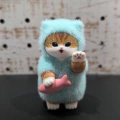 【新品】mofusand もこもこパジャマにゃん フィギュア（ねこ）のサムネイル