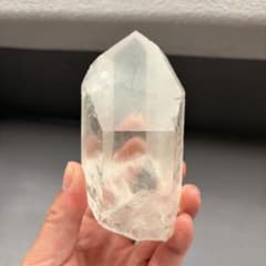ブラジル ◦ ミナスジェライス州】産 水晶 ポイント 342g 天然石 原石