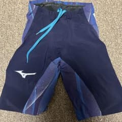 Mizuno 競泳水着 ネイビー/ブルー FINA AWのサムネイル