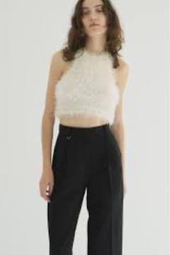 CLANE SHAGGY AMERICAN SLEEVE KNIT TOPS - メルカリ