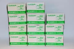 富士フィルム 業務用 ISO100 24枚撮 期限切れ 11本セットのサムネイル