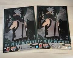 NARUTO 이치 반 쿠지 하타케 카카시 클리어 포스터 2 장 세트
