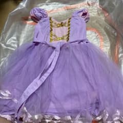 【ちいさま専用】ドレス　サイズ95 ラプンツェルのサムネイル