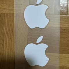 Apple ロゴ ステッカー 2枚セットのサムネイル