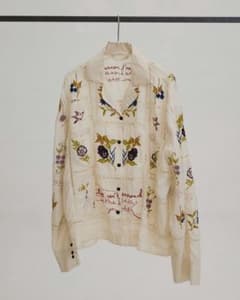 todayful Embroidery Patchwork Shirts - メルカリ