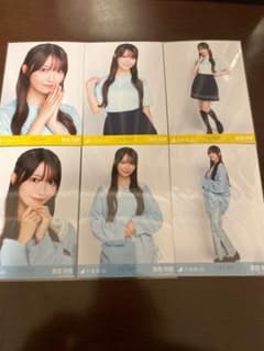 黒見明香 乃木坂46 生写真 久保史緒里卒コンT 襟付きコーデ 6種コンプ