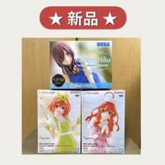 【新品】五等分の花嫁 フィギュア 三玖 五月 四葉 祭り ナース グッズ アニメ