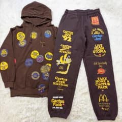 激レア カクタスジャック トラヴィススコット マクドナルドコラボ セットアップ 激レア カクタスジャック トラヴィススコット マクドナルドコラボ