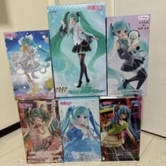 初音ミク フィギュア 6種セット まとめ売りのサムネイル