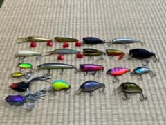 [最終値下げ!!]バス釣り用ルアーセット20点のサムネイル