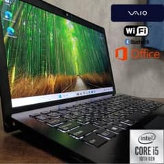 美品】VAIO 13.3型 軽量 第10世代i5 16GB オフィス n146 - メルカリ