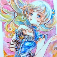 手描き オリジナル イラスト アナログイラスト 原画 ファンタジー