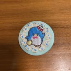 サンリオ 刺繍缶バッジ タキシードサムのサムネイル