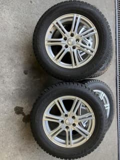 CX-5225/65R17スタッドレスホイールセットハリアーエクストレイルD5のサムネイル