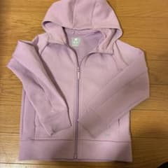 UNIQLO キッズ パーカー 140cm パープルのサムネイル