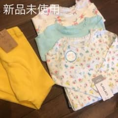 新品未使用　カーターズ　12m 80 ロンパース  セット　長袖　シャツのサムネイル