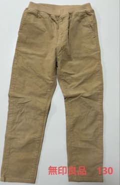 無印良品　キッズ コーデュロイ ロングパンツ 130のサムネイル