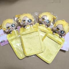 カラフルピーチ たっつん ぬいぐるみ パスケース きゅるまる 4個セット