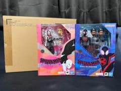 Brand new, unopened SHFiguarts Spider-Verse 3-piece set