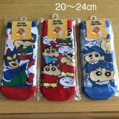 クレヨンしんちゃん 靴下　20〜24㎝のサムネイル