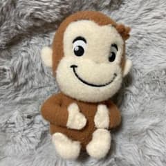 おさるのジョージ ぬいぐるみ マスコットのサムネイル