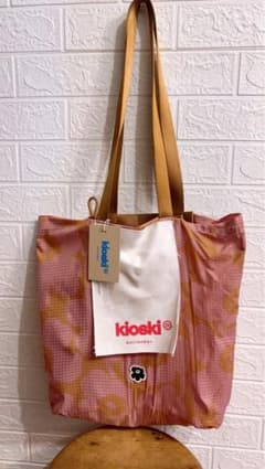 kioski marimekko エコバッグ ピンクのサムネイル
