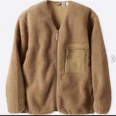 UNIQLO U ボアフリースカーディガン Lのサムネイル
