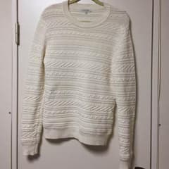 TOMY様専用 GLOBAL WORK 白ニットのサムネイル