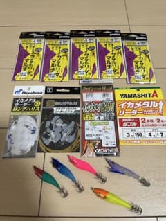 イカメタル　がまかつ　スピードメタル エギ　ドロッパー　仕掛けセットマンタ様専用のサムネイル