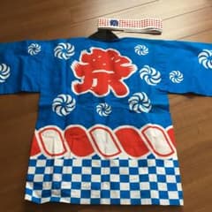 お祭り ハッピ3歳から６歳のサムネイル