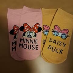 ディズニー キャラクター ソックス 2足セットのサムネイル
