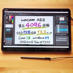 傷あり特価！10世代★Win11正式対応★防滴★Q73 10お絵描きタブレット 第10世代i3☆大画面☆Win11正式対応☆Q73 10お絵描きタブレット - メルカリ
