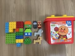 アンパンマン ブロックラボ はじめてのブロックバケツのサムネイル