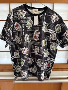 新品❣️ mof manul モフマヌル総柄のTシャツ 抗菌防臭 UVカット