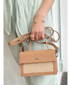 GYDA クロコ型押し ショルダーバッグのサムネイル