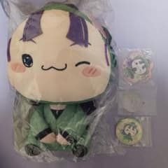 BIGもちぴこ&缶バッジ&アクリルスタンド 忍たま乱太郎 立花仙蔵 フリューくじのサムネイル