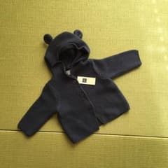 kiki様専用☺︎新品☆GAP  くま耳カーディガンのサムネイル