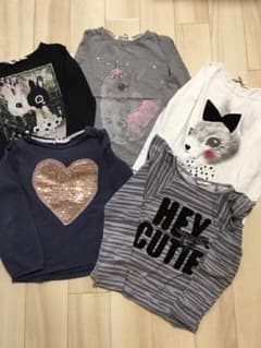 H&M トップス5枚set 2-4yのサムネイル