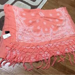 美品アズールバイマウジー ストール ペイズリー柄のサムネイル