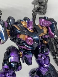 30MM アーマードコアⅥ オープンフェイス　メタリック塗装完成品 30MM アーマードコアⅥ オープンフェイス メタリック塗装完成品 - メルカリ