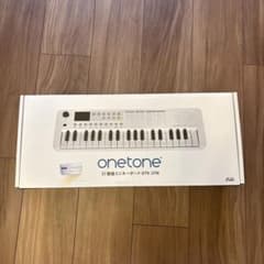 onetone 37鍵盤ミニキーボード OTK-37M 水色のサムネイル