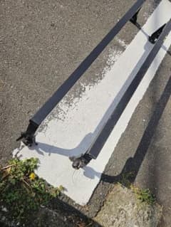 ミニキャブバンU61系自動車用 ルーフキャリア ベースキャリア 2本セットのサムネイル